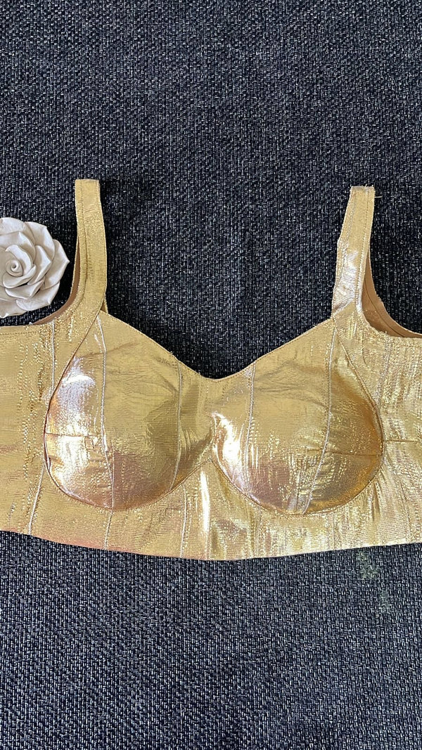 Beautiful Gota Fabric Appliqué Blouse